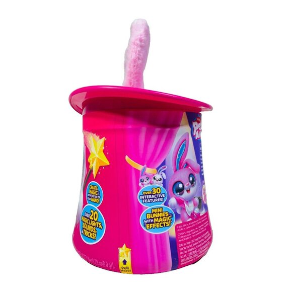 Pets Alive Magic Bunny Surprise Interactive Plush Pink 20+ Interactives - Picture 3 of 9